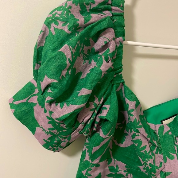 ALEXIS Pilou Floral Linen Mini Dress - Picture 5 of 9